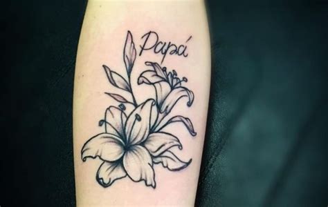 piccolo simbolo papà tatuaggio|Tattoo dedicato al papà: ecco alcune idee